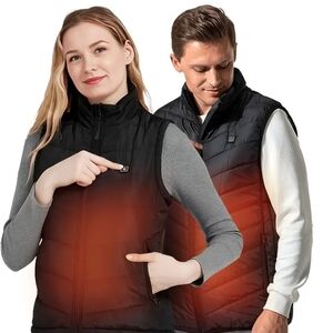 Black Heated Vest